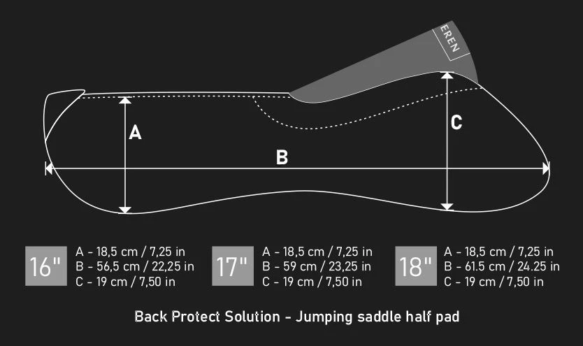 Winderen Correction Comfort Jump Half Pad - 18mm - Image 2