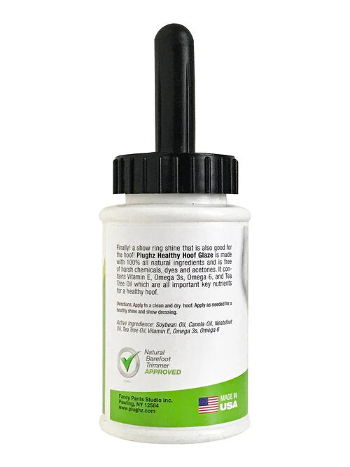 Plughz Hoof Glaze With Brush - 8oz - Image 2