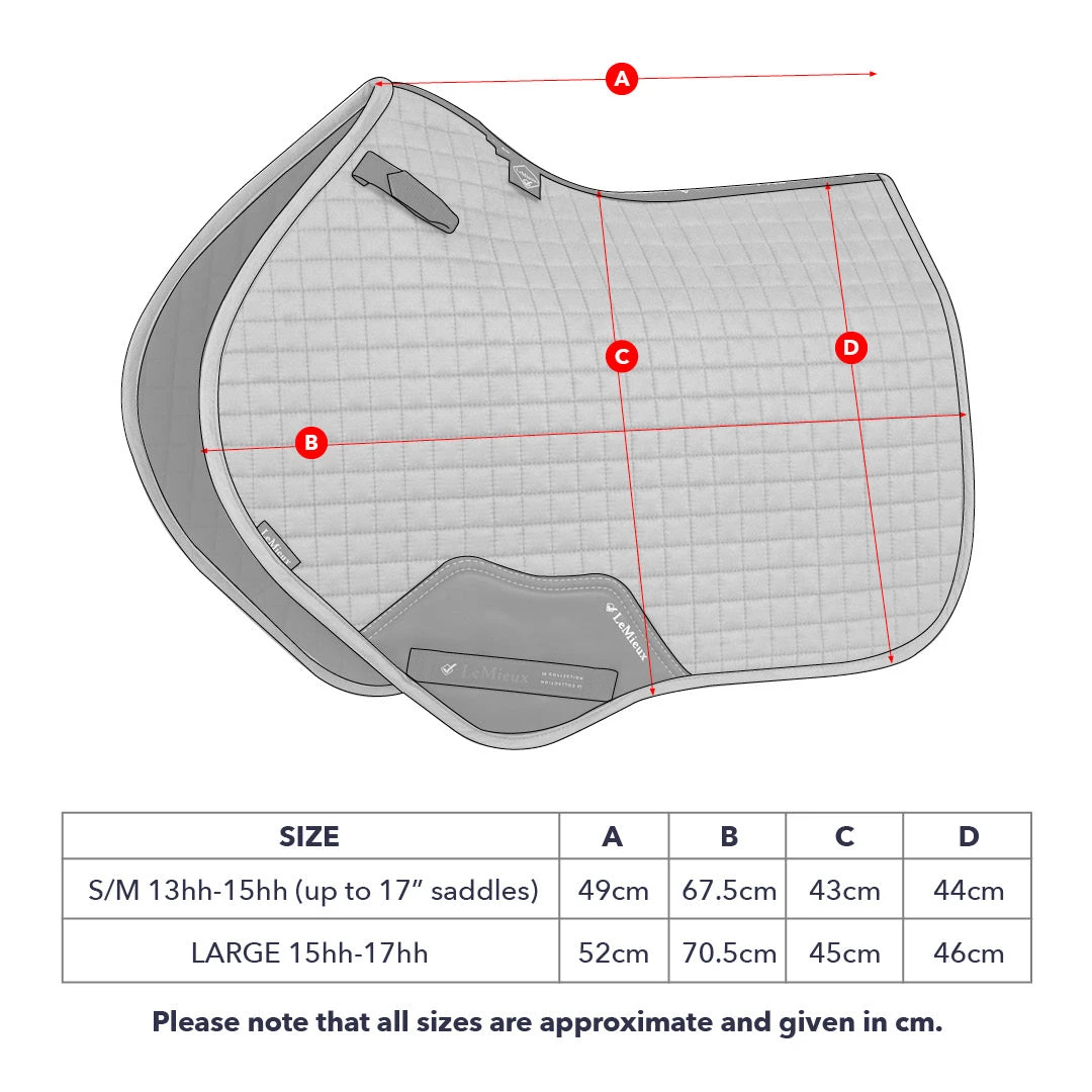 LeMieux Loire Close Contact Saddle Pad - FIG - Image 3
