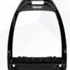 Flex-on Aluminium Hunter Ultra Grip FLAT FOOTBED Stirrups - BLACK