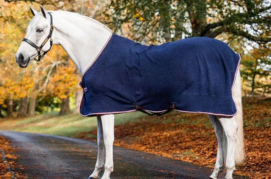 Horseware Embossed Jersey Cooler - NAVY