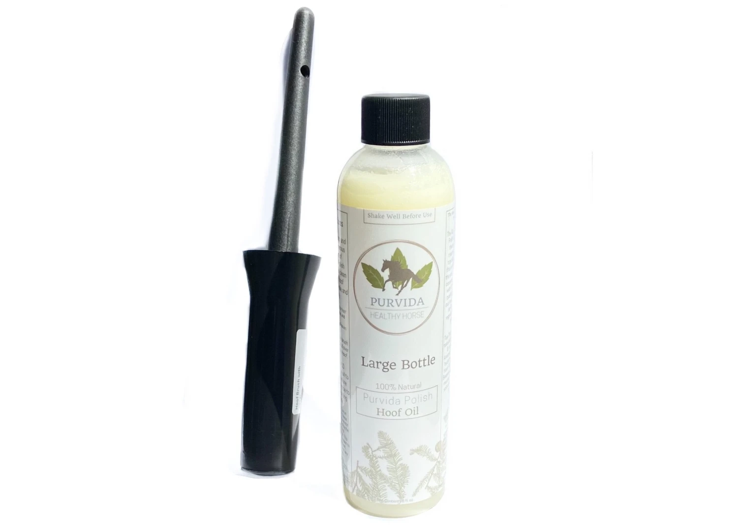 Purvida Polish Hoof Oil With Brush Applicator